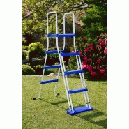 Piscine ovale acier 10,20m x 5,75m x h: 1,32m - filtration à sable - sans renforts apparents_3