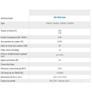 Projecteur de stade LED - éclairage vertical longue distance avec options sans fil ou câblées - WS-STAD GEN6_3