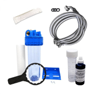 Adoucisseur d'eau 30l vanne fleck 5600 mc complet bac blanc - kit essentiel_3