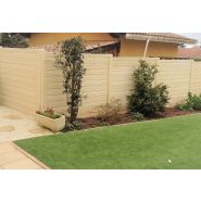 Clôtures en béton pleine et lisse - daulouède_3