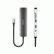 Urban Factory MHC45UF station d'accueil Avec fil USB 3.2 Gen 1 (3.1 Gen 1) Type-C Gris_3