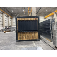 Conteneur de vente modèle IMBISS HOLZ - Isolation thermique - 14.4m² - 3 trappes de vente_3