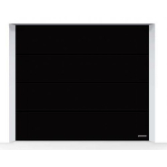 Porte de garage anti-effraction sectionnelle RenoMatic - rainure L - surface Planar - motorisée avec panneaux isolants_3