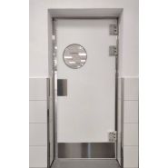 Porte adaptée aux cantines scolaires et cuisines industrielles