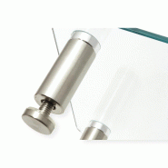 ROLINE Support en verre pour écran, forme rectangulaire, réglable en hauteur_3