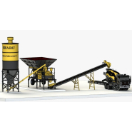 Centrale à béton mobile, compacte, transportable et rapide à installer - Minimix-30 Fabo Centrale à béton mobile, compacte, transportable et rapide à installer - Minimix-30 Fabo