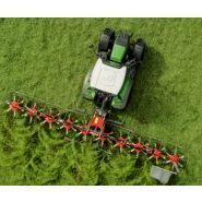 Faneuse SANOS 4504 DN - 8608 DN pour travail sur pentes et dévers