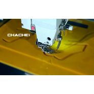 Cc-3020 - piqueuse plate - Shenzhen Chaocheng Sewing Technology Co., Ltd - puissance 220V - machine à coudre informatisée pour tissus lourds et cuir_3