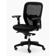Fauteuil de bureau BATZ - Résille couleur - Soutien lombaire réglable - Référence 6392 FR206_3