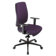 Jobi - Fauteuil ergonomique de bureau pivotant Sitis - Base en polyester avec dossier haut enveloppant_3