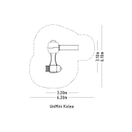 Structure multi- jeux 3 à 5 ans - Unimini Kolea - 8046948 - Hags_3
