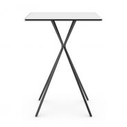 Table de restauration Curvy - 3 à 6 pieds - Plateaux sur mesure - Fabriquée en Europe_3