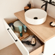 Distributeur de savon en céramique Odemira - noir - design pratique et décoratif_3