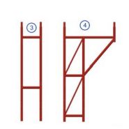 Échafaudage à douilles - GBM - charge maxi. 30kN/m² - Économique et facile à monter_3