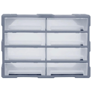 Vidaxl organisateur multi-tiroirs avec 8 grands tiroirs 52x16x37 cm 149600_3