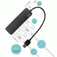 USB 3.0 Metal HUB 4 Port with individual On/Off Switches_3