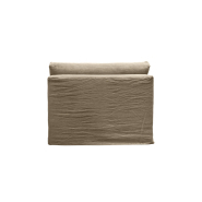 Chauffeuse simple Arles 100 cm - 100% déhoussable - Home Spirit - Canapé modulable à personnaliser_3