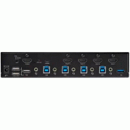 Commutateur KVM HDMI à  4 Ports - Moniteur Unique 4K 60Hz Ultra HDR - Commutateur KVM de Bureau HDMI_3