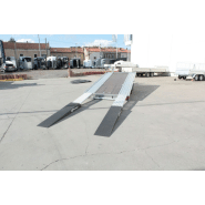 Rampes antidérapantes pour chargement de voitures surélevées