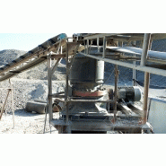 Concasseur industriel pour production de 500 tonnes par heure