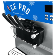 Machine à glace italienne 3,1 KW - agitateur dans les bacs, compresseur TECUMSEH, moteur MITSUBISHI silencieux - BKNB46_3