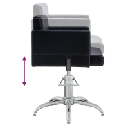 Vidaxl chaise de salon noir similicuir 337181_3