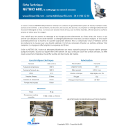 Canon à mousse industriel autonome NETBIO 600 - 30 Bars - Compact et performant pour dégraissage professionnel_3