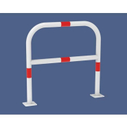 Arceau de parking Ø60 mm sur platines - 3 longueurs disponibles - acier renforcé - Hauteur 1000 mm_3