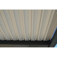 Pergola autoportée bioclimatique motorisée Eris 3x4 m en aluminium - Grey_3