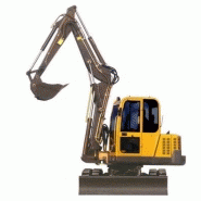 Pelleteuse 7,0 t sur chenilles caoutchouc cabine - pel70c_3