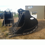 Godet xhd démolition pelle de 30 à 75 tonnes