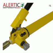 Pompe hydraulique manuelle - simple effet - 700 Bars - 2 vitesses - acier - prêt à l'emploi_3