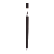 Stylo sans encre - Stylo à bille 2 en 1 en métal - Avec boîte cadeau noire_3