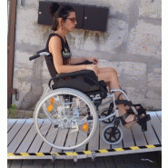 Rampe aluminium amovible pliante - modulable pour PMR et ERP - charge 450kg - largeur 80/90cm_3