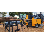 Matériel forestier professionnel avec plateforme de travail ergonomique