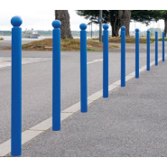 Potelet fixe avec pommeaux PROVINCE - Hauteur 1180 mm - Tube acier ø 76 ou 114 mm - Collection Province_3