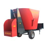 YK 80 - mélangeuse agricole Romsan - volume 8 m³ - 65 HP - 1 spirale_3