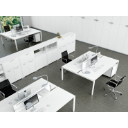 Bureau bench opératif polyvalent - GLIDER avec options de réglage et finitions haut de gamme_3