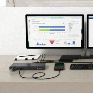 DICOTA D31952 station d'accueil Avec fil USB Type-C Noir_3