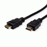 ROLINE Câble HDMI High Speed avec Ethernet, TPE, noir, 2 m_3