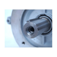 Moteur électrique monophasé 220V 1,1kW - 3000tr/min - Bride B34 - Trous taraudés à pattes - ALMO CML80B2B14_3