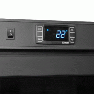 Vitrine réfrigérée noire UR600BG TEFCOLD_3