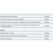 Abri vélos et motos voûte 'L' - profondeur 3 mètres - style classique - acier galvanisé et toiture en polycarbonate anti-UV_3