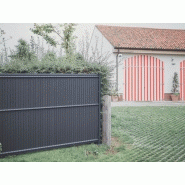 Brise vue PVC compatible avec panneaux rigides et poteaux Aquilon