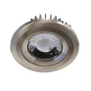 Spot encastré LED 5W - étanche IP54 - design discret - VERA 5W - faisceau 38° - blanc ou nickel brossé_3