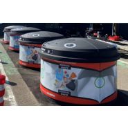 Conteneur à déchets semi-enterré - Z.BIN  polyéthylène  ( de  100ml à 5 m3)_3