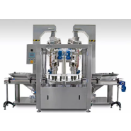 Machine automatique pour le remplissage et la fermeture des flacons et des pots de petites contenance - 1000 à 6000flacons /h -MICROBLOC_3