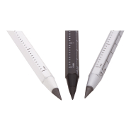 Stylo sans encre longue durée - aluminium recyclé - stylet tactile et pointe en alliage métallique_3