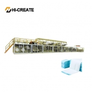 HC-PDM-FS - Ligne de production de pad médical jetable - Hi-Create - Commande triaxiale PLC et écran tactile_3