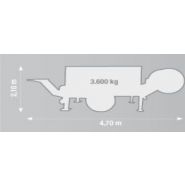 Vm 12000 DC - Treuil hydraulique pour pose de câbles souterrains et tirage jusqu'à 12500 daN - Volta_3